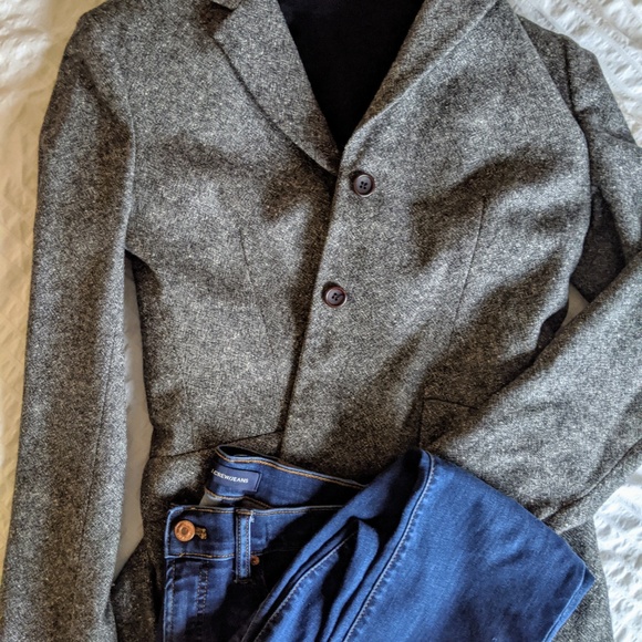 French Connection Classic Tweed Blazer - Picture 3 of 5